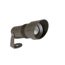 Micro Outdoor LED Spotlight Brown 396lm 3000K IP65