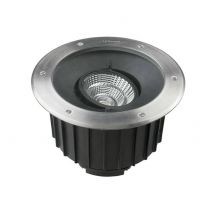 Gea Outdoor LED Recessed Ground Uplight Stainless Steel Polished 1-10V Dimming 30cm 4075lm 4000K IP67