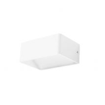 Toppi LED Flush Wall Light White 530lm 3000K