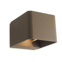 Wilson Outdoor LED Up Down Wall Light Brown 855lm 3000K IP65