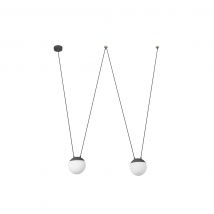 Mine 2 Light Grey Suspension Pendant, E27