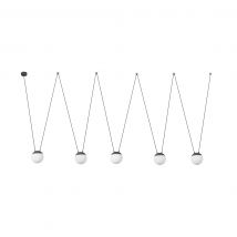 Mine 5 Light Grey Suspension Pendant, E27