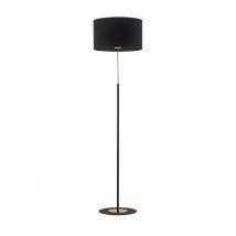 Lord Floor Lamp With Shade Black 1xE27