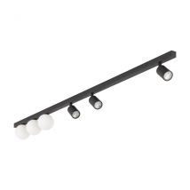 Vox Ceiling Spotlight Bar Black 6xGU10, G9