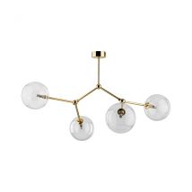 Fairy Globe Multi Arm Semi Flush Ceiling Lamp Gold 55x74x50cm 4xG9