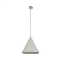 Cono 32cm Dome Pendant Ceiling Light Beige 1xE27