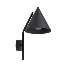 Cono Dome Wall Lamp Black 1xE27