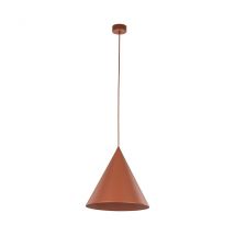 Cono 32cm Dome Pendant Ceiling Light Brick 1xE27