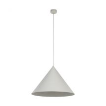 Cono 50cm Dome Pendant Ceiling Light Beige 1xE27
