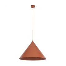 Cono 50cm Dome Pendant Ceiling Light Brick 1xE27