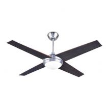 Hawai 1 Light Ceiling Fan Satin Nickel