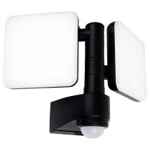 Jaro LED Twin Outdoor Flood Light Anthracite PIR Motion Sensor 4000K IP54