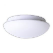 Bergen LED Flush Ceiling Light White PIR + Dusk to Dawn Sensor 3100K