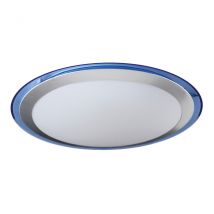 Lutos LED Flush Ceiling Light Blue 3000K