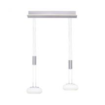 Q-Etienne Bar Pendant Ceiling Light Steel 2x 8W LED 2700-5000K, 1x 5.7W LED 2700-5000K Dimmable