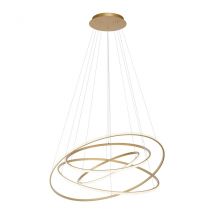 Tessara Pendant Ceiling Light Matt Brass 1x 97W LED 2700-5000K Dimmable
