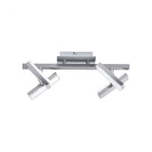 Rico Integrated Led Semi Flush Ceiling Light Steel 4x 2W LED 3000K