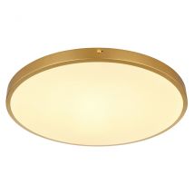 Tibey 45cm Round Flush Ceiling Light Brass-Coloured Matt LED 3000K