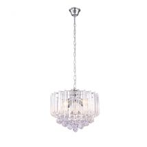 Minnesota Pendant Ceiling Light Chrome 4x E14