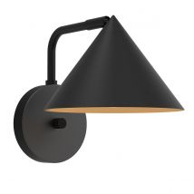 Alora Mood Remyck Dome Wall Lamp Contemporary Matt Black 1x E27