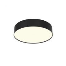 Zon Flush Ceiling Light Black 3000K 1800lm