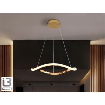 Naos Pendant Ceiling Light Rose Gold LED 3000K