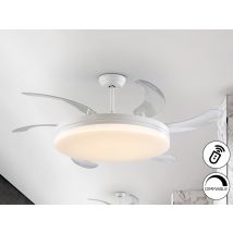 Vento Maxi Ceiling Fan White LED 3000-6500K Dimmable
