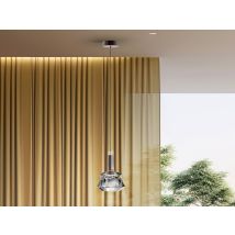 Scarlett Slim Pendant Ceiling Light Silver LED 3000K