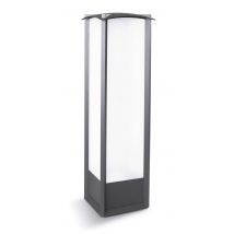Mark 1 Light Outdoor Tall Bollard Light Urban Grey IP44 - Special Offer