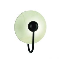 Pano Integrated Led Wall Lamp White Marble - Sandy Black LED 3000K