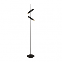 Korys  Multi Arm Floor Lamp Sandy Black - Gold LED 3000K
