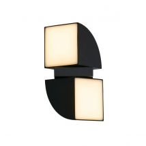 Dakota LED Outdoor Up Down Wall Lamp, Black