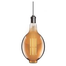 Classic Deco  LED BT180, H E27 Dimmable 230V 8W Warmwhite 1800K, Gold, 5yrs Warranty