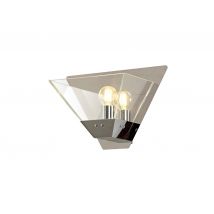 Wall Lamp, 1 Light E14, Polished Chrome