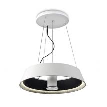 LEDS C4 LED 1 Light Small Ceiling Pendant White, Black