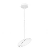 Dawn LED Adjustable Dome Ceiling Pendant Light White