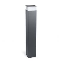 Cubik LED Outdoor Tall Bollard Light Urban Grey IP65 - Special Offer