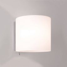 Luga 1 Light Indoor Wall Light White Glass, E14
