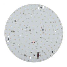 Luik Microwave Outdoor Integrated LED Gear Tray 18W Gloss White Paint