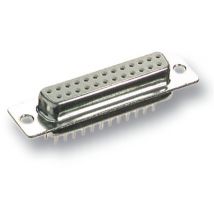D-Sub Buchse 37pol. Printmontage, EDF 37 PP --