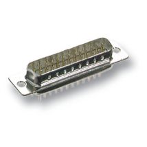 D-Sub Lötstecker 15pol. Printmontage -- EDS 15 PP