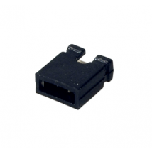Adressierstecker EKSP/G schwarz, RM -- 2,54mm, offen,100er