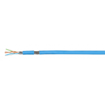 Patchkabel Cat.7 PiMF UC900MHz FLEX SS26 4P,  -- Dca, blau