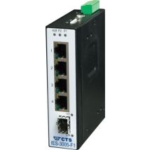 Hutschienen Switch 4x 10/100/1000T -- 1x 100/1000 SFP