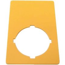 EATON M22-XZK1-D99 Schild NOT- 121089 HALT 50x33mm gelb NOT-HALT 121089