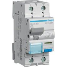 Hager Fi-LS 1P+N 10kA B-16A 30mA ADA516D ** Typ A