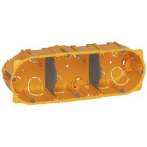 Legrand 080053 Batibox Hohlwanddose 3-fach 6+8M Tiefe:50mm