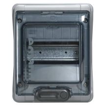 Legrand 601976 AP Feuchtraumverteiler Plexo³ IP65 IK09 1-reihig 6Module