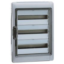 Legrand 601983 AP Feuchtraumverteiler Plexo³ IP65 IK09 3-reihig 36Module