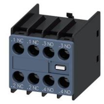 Siemens 3RH29111HA22 Hilfsschalterblock 2S+2Ö S00/S0 front Schraubanschluss